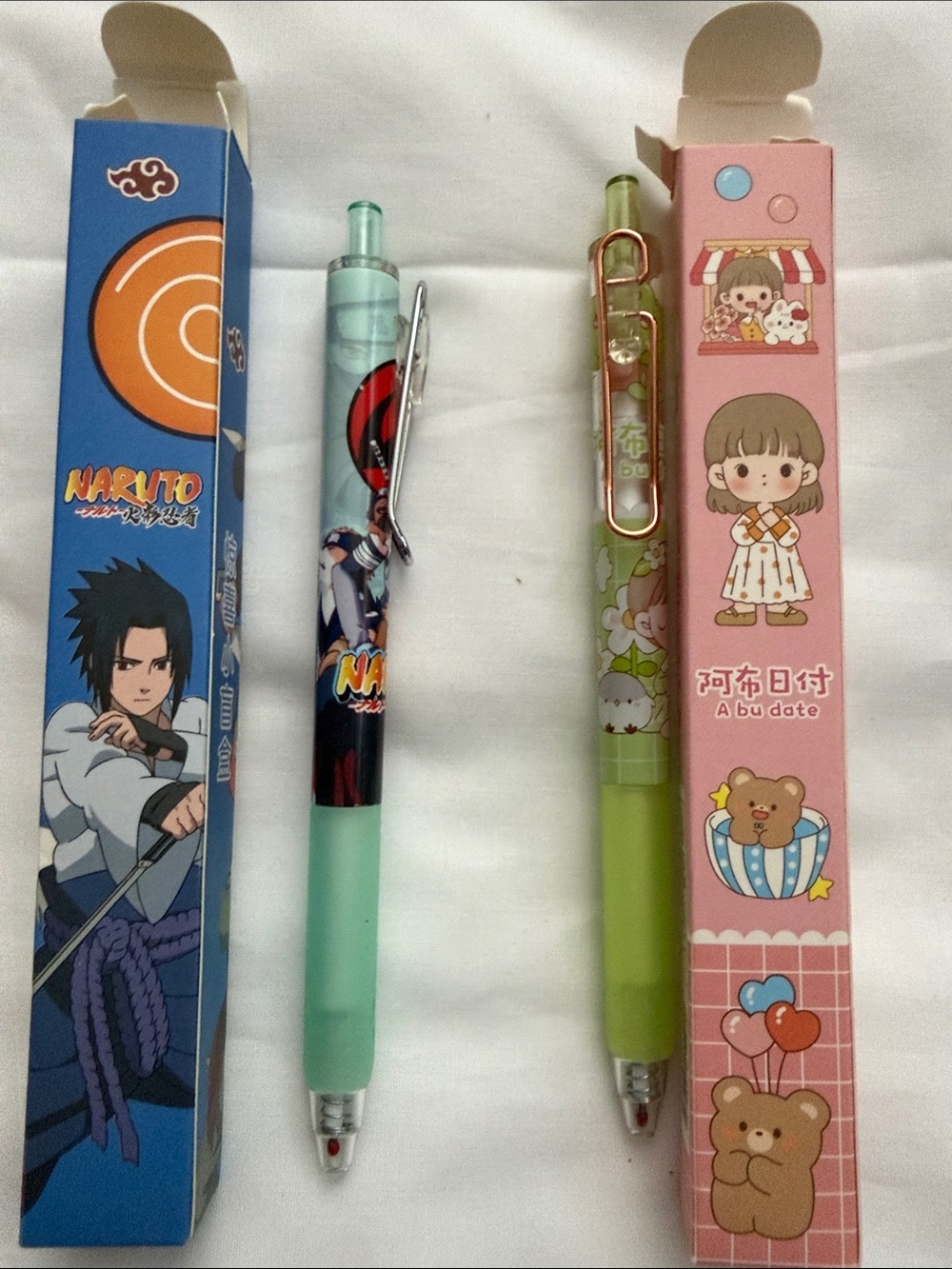 Kids Cute Green Mechanical Pencil - Mint & Light Green